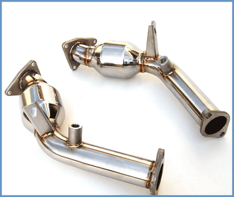 compare product Invidia 09+ Nissan 370Z / Infiniti G37 60mm High Flow Cat w/ Bracket