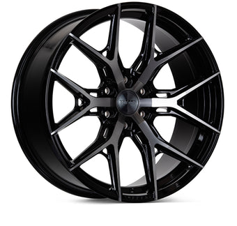 compare product Vossen HF6-4 22x12 / 6x135 / ET-44 / Ultra Deep Face / 87.1 - Tinted Gloss Black Wheel