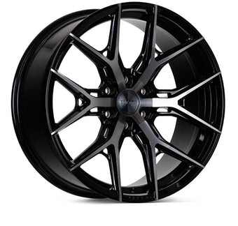 compare product Vossen HF6-4 20x9.5 / 6x139.7 / ET15 / Deep Face / 106.1 - Tinted Gloss Black Wheel
