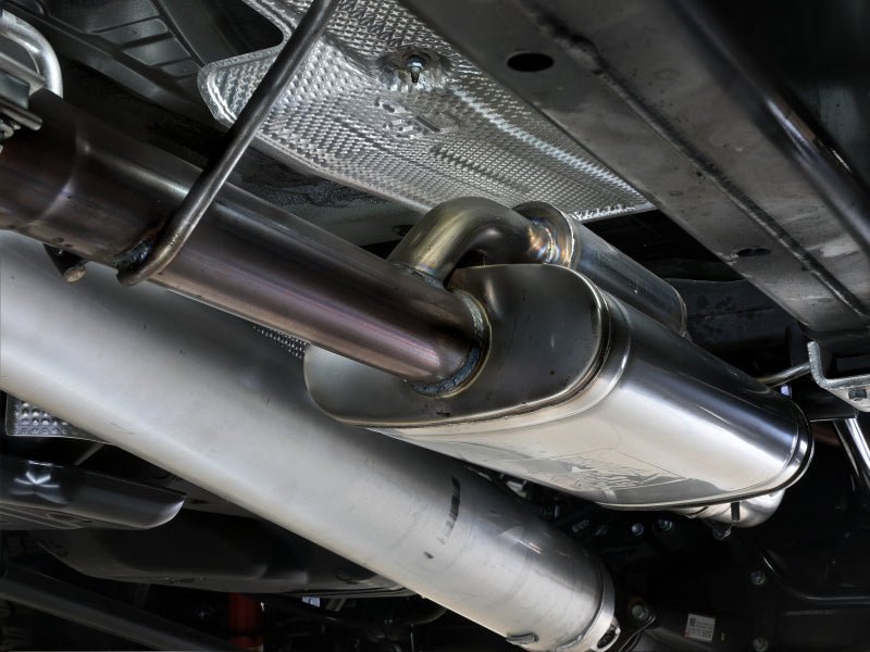 aFe 24 - 25 Toyota Tacoma L4 - 2.4L (t) Vulcan Series 2.5in 304 Stainless Steel Cat - Back - My Store