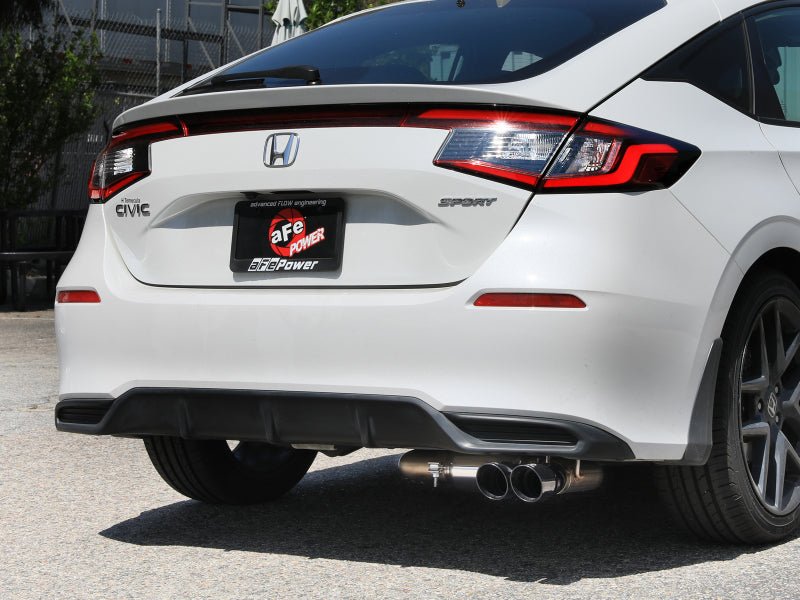 aFe POWER Takeda 2.5in 304 SS Cat - Back Exhaust w/ Black Tips 22 - 25 Honda Civic L4 - 2.0L - My Store
