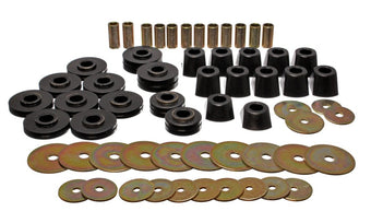 compare product Energy Suspension 67-95 K5 Blazer/67-70 Denali XL/Suburban/Yukon XL 4WD Black Body (Cab) Mount Set