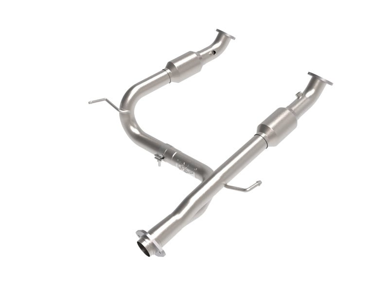 aFe Toyota Tacoma 05 - 15 V6 - 4.0L Twisted Steel Y - Pipe w/ Cat - My Store