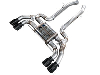 AWE Tuning 20 - 25 BMW X3 M/M Comp (F97) AWD SwitchPath Axle - Back Exhaust - Diamond Black Tips - My Store