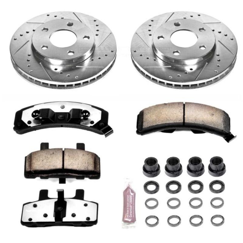 Power Stop 91 - 93 Cadillac Commercial Chassis Front Z36 Truck & Tow Brake Kit - My Store