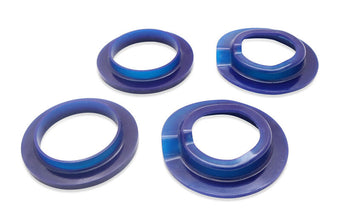 compare product SuperPro Rear Coil Spring Upper & Lower Insulator Kit