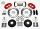 Wilwood Narrow Superlite 6R Front Hub Kit 12.88in Red 1968 - 1969 Mustang Disc Spindle - My Store