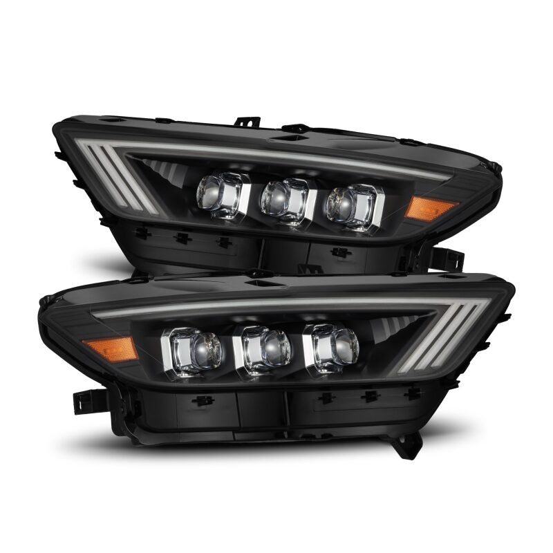 AlphaRex 15 - 17 Ford Mustang NOVA Series LED Projector Headlights Blk - My Store