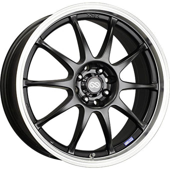 compare product Enkei J10 15x6.5 5x100/114.3 38mm Offset 72.62mm Bore Dia Matte Black w/ Machined Lip Wheel