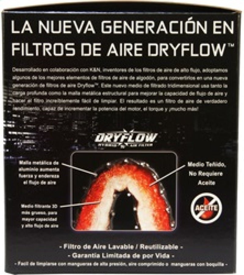 AEM Dryflow Conical Air Filter 5.5in Base OD / 4.75in Top OD / 5in Height - My Store