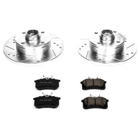 Power Stop 99 - 02 Volkswagen Cabrio Rear Z23 Evolution Sport Brake Kit - My Store