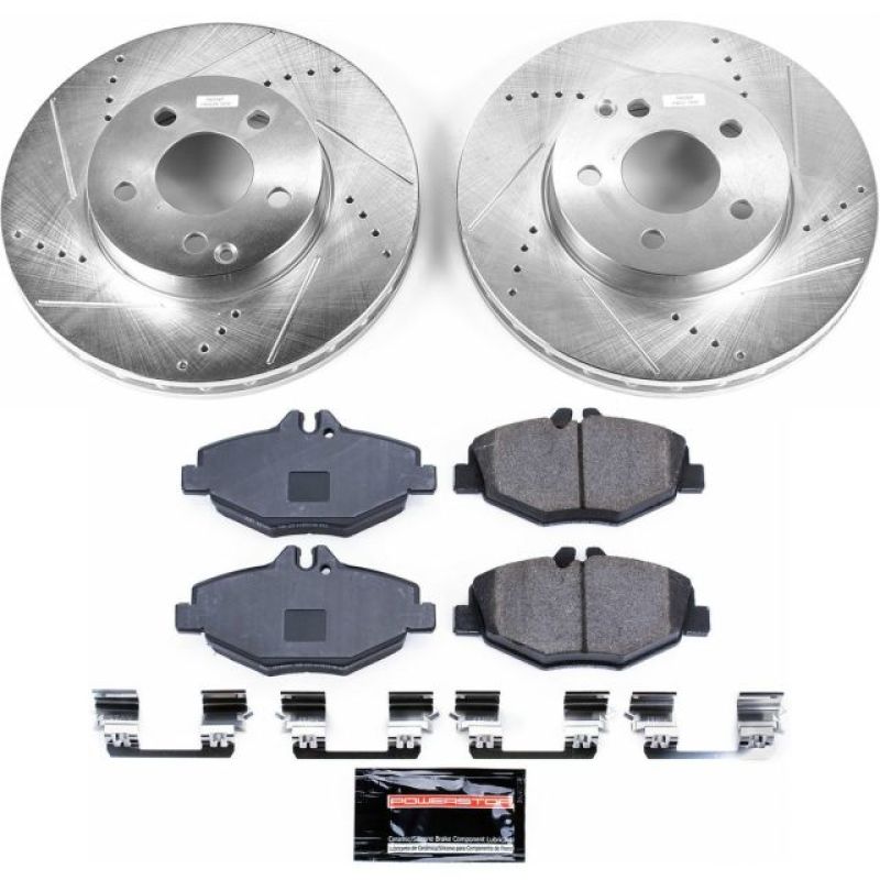 Power Stop 03 - 05 Mercedes - Benz E320 Front Z23 Evolution Sport Brake Kit - My Store