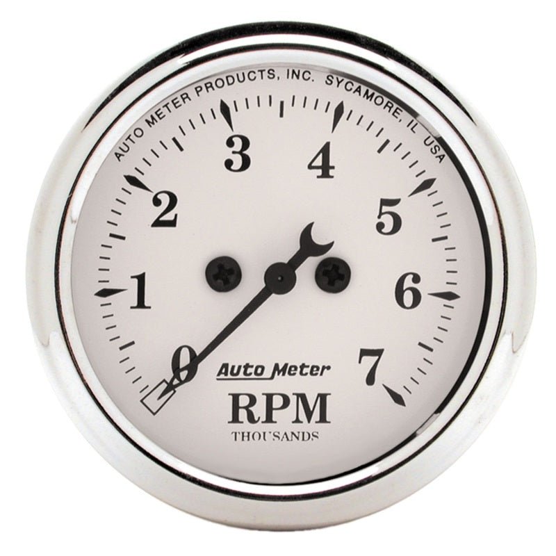 Autometer 2 1/16 inch 7000rpm Old Tyme Tachometer (52.4mm) - My Store