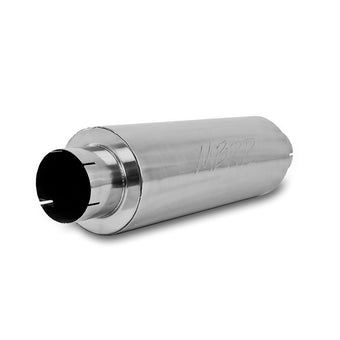 compare product MBRP Universal Quiet Tone Muffler 5in Inlet /Outlet 8in Dia Body 31in Overall
