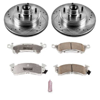 Power Stop 91 - 96 Buick Roadmaster Front Z26 Street Warrior Brake Kit - My Store