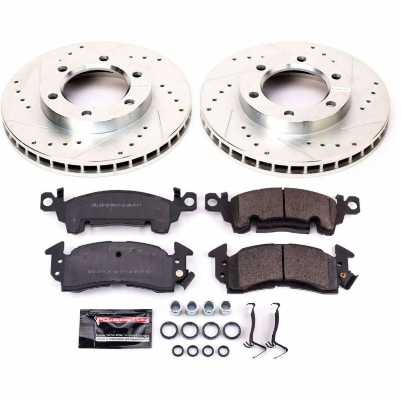 Power Stop 71 - 74 Chevrolet Blazer Front Z23 Evolution Sport Brake Kit - My Store