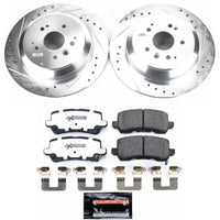 Power Stop 17 - 19 Acura MDX Rear Z26 Street Warrior Brake Kit - My Store
