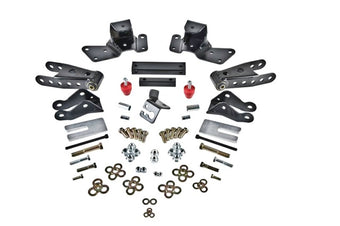 compare product Belltech SHACKLE AND HANGER KIT 97-00 C2500/3500 non dually 4inch