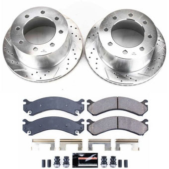 compare product Power Stop 01-06 Chevrolet Silverado 3500 Rear Z23 Evolution Sport Brake Kit