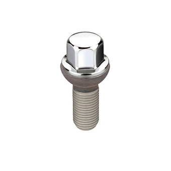 compare product McGard Hex Lug Bolt (Radius Seat) M14X1.5 / 17mm Hex / 35.4mm Shank Length (Box of 50) - Chrome