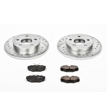 compare product Power Stop 93-05 Ford Taurus Rear Z23 Evolution Sport Brake Kit
