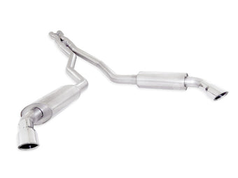 compare product Stainless Works 2010-15 Camaro 6.2L 3in Exhaust X-Pipe Chambered Turbo Mufflers Polished Tips