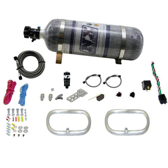compare product Nitrous Express Dual Ntercooler Ring System (2 - 6 x 6 Rings) w/Composite Bottle