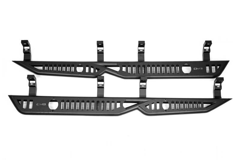 DV8 Offroad 23 - 24 Chevy Colorado OE Plus Side Steps - Black Steel - My Store