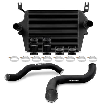 compare product Mishimoto 99-03 Ford 7.3L Powerstroke PSD Black Intercooler Kit w/ Black Pipes
