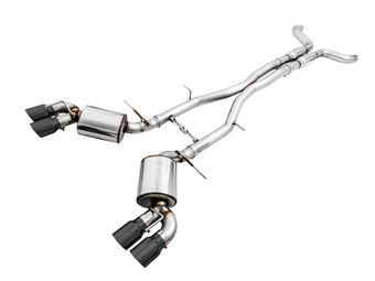 compare product AWE Tuning 16-19 Chevy Camaro SS Res Cat-Back Exhaust -Touring Edition (Quad Diamond Black Tips)