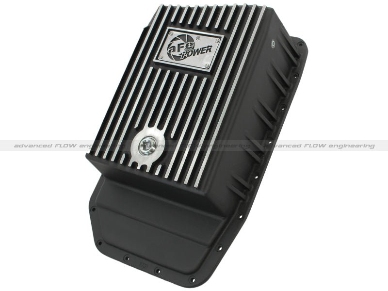 aFe Power Transmission Pan Black Machined 09 - 14 Ford 6R80 F - 150 Trucks - My Store
