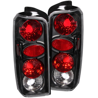 compare product ANZO 1997-2001 Jeep Cherokee Taillights Black