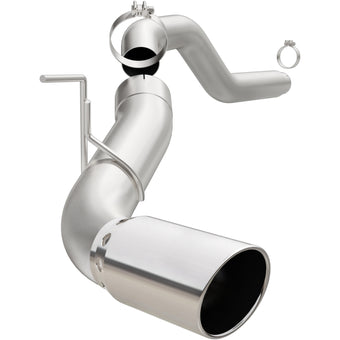 compare product MagnaFlow Filter-Back Pro Series Single Passenger Side Rear Exit 5in. 2016 Nissan Titan 5.0L CC SB