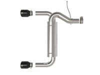 aFe Vulcan 3in 304 SS Axle - Back Exhaust 2021 Ford Bronco L4 - 2.3L (t)/V6 - 2.7L (tt) w/ Black Tips - My Store