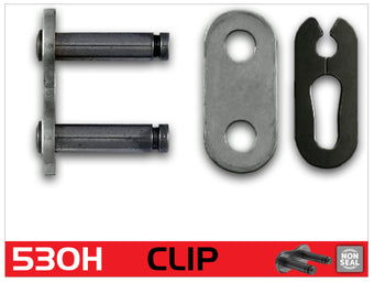 compare product RK Chain 530H Clip Link - Natural