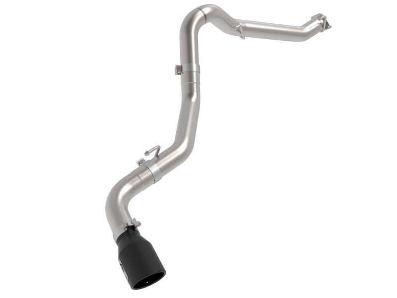 aFe 2021+ Jeep Gladiator V6 - 3.0L (td) Vulcan Series 3in 304 SS DPF - Back Exhaust System - Black Tip - My Store