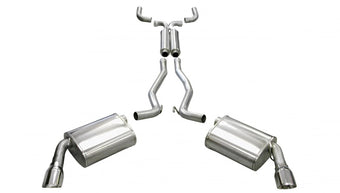 compare product Corsa 2010-2015 Chevrolet Camaro Coupe SS 6.2L V8 Auto Polished Sport Cat-Back + XO Exhaust