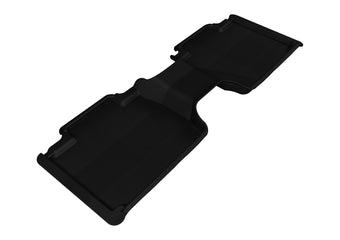 compare product 3D MAXpider 2012-2020 Toyota Tacoma Access Cab Kagu 2nd Row Floormats - Black