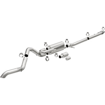 compare product MagnaFlow 19-22 Ford Ranger Overland Series 3in Single Straight Driver Side Rear Cat-Back Exhaust