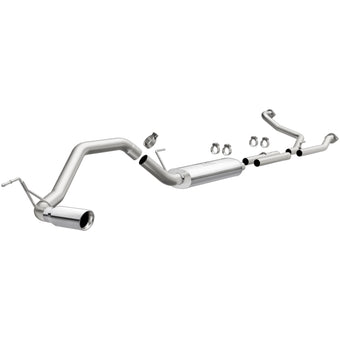 compare product MagnaFlow CatBack 07-15 Nissan Titan V8 LGAS/LFLEX Single MF Polished Stainless Exhaust