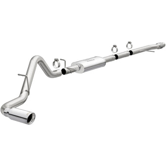 compare product MagnaFlow 2019 Chevy Silverado 1500 V8 5.3L / V6 4.3L Street Series Cat-Back Exhaust w/ Polished Tip