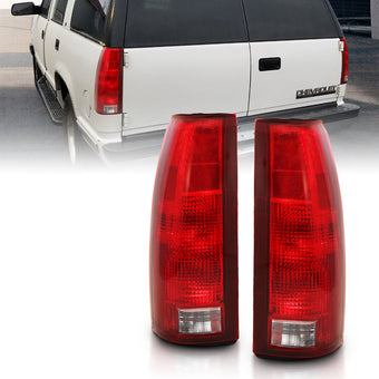 compare product ANZO 1988-1999 Chevy C1500 Taillight Red/Clear Lens w/ Circuit Board(OE Replacement)