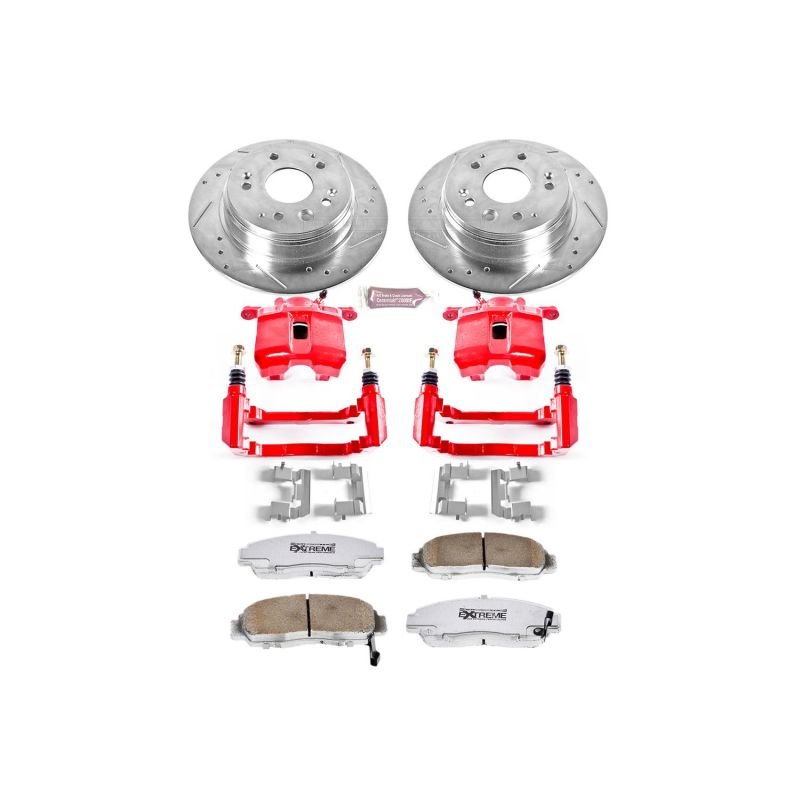 Power Stop 01 - 03 Acura CL Front Z26 Street Warrior Brake Kit w/Calipers - My Store