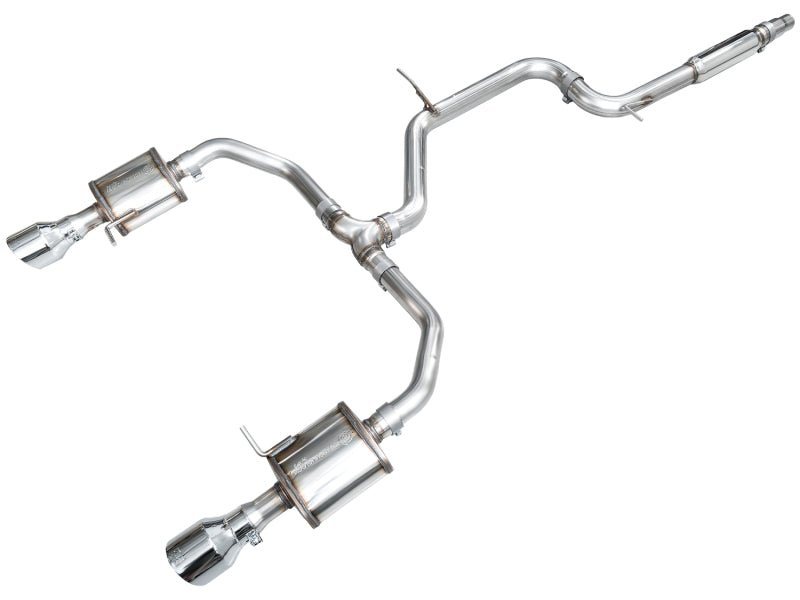 AWE Tuning 22 - 25 Volkswagen Jetta GLI Touring Edition Exhaust - Chrome Silver Tips - My Store