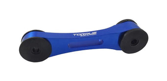 compare product Torque Solution Billet Aluminum Pitch Stop Tranny Mount: Subaru - Blue