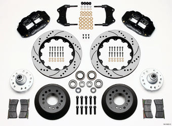 compare product Wilwood Narrow Superlite 6R Front Hub Kit 14.00in Drilled WWE ProSpindle
