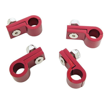 compare product Russell Line Clamp For - 8 Tubing Blue Anodize (3 Pack)