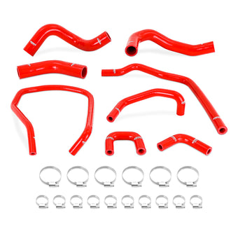 compare product Mishimoto 04-10 Infiniti QX56 / 04-14 Titan Silicone Coolant Hose Kit - Red