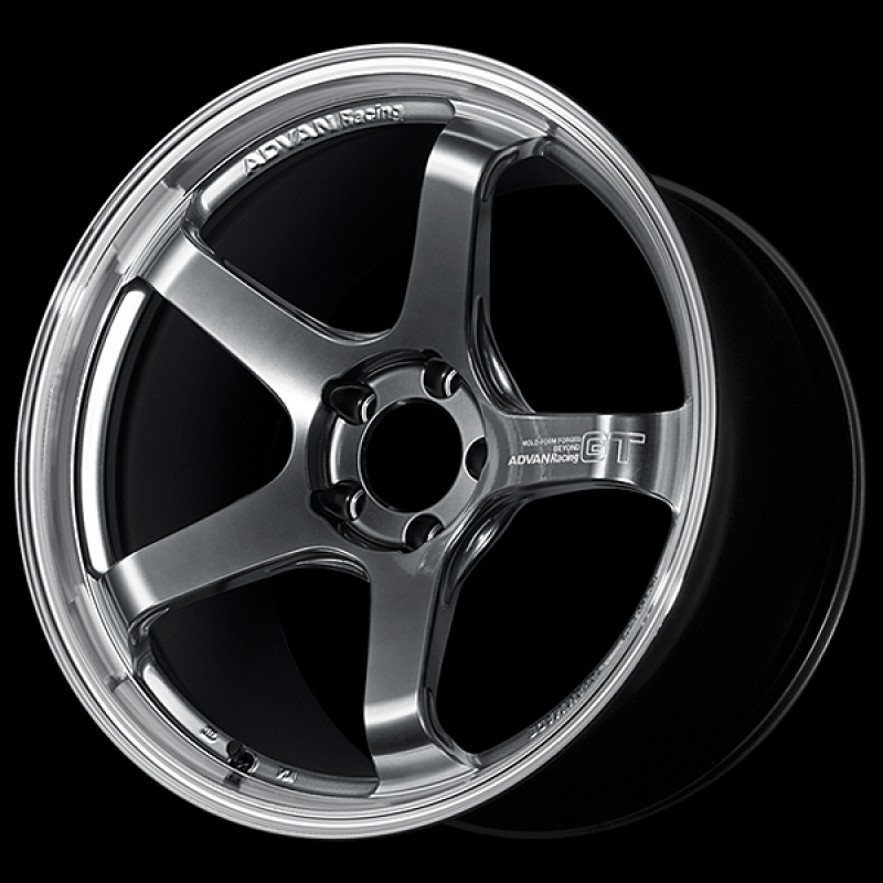 Advan GT Beyond 19X9.5 / +29 Offset / 5 - 114.3 BC / +29mm Bore / Machining & Hyper Platinum Black - My Store
