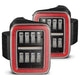 AlphaRex 19 - 24 Jeep Gladiator JT Nova - Series Prismatic LED Tail Lights - Black - Red - My Store